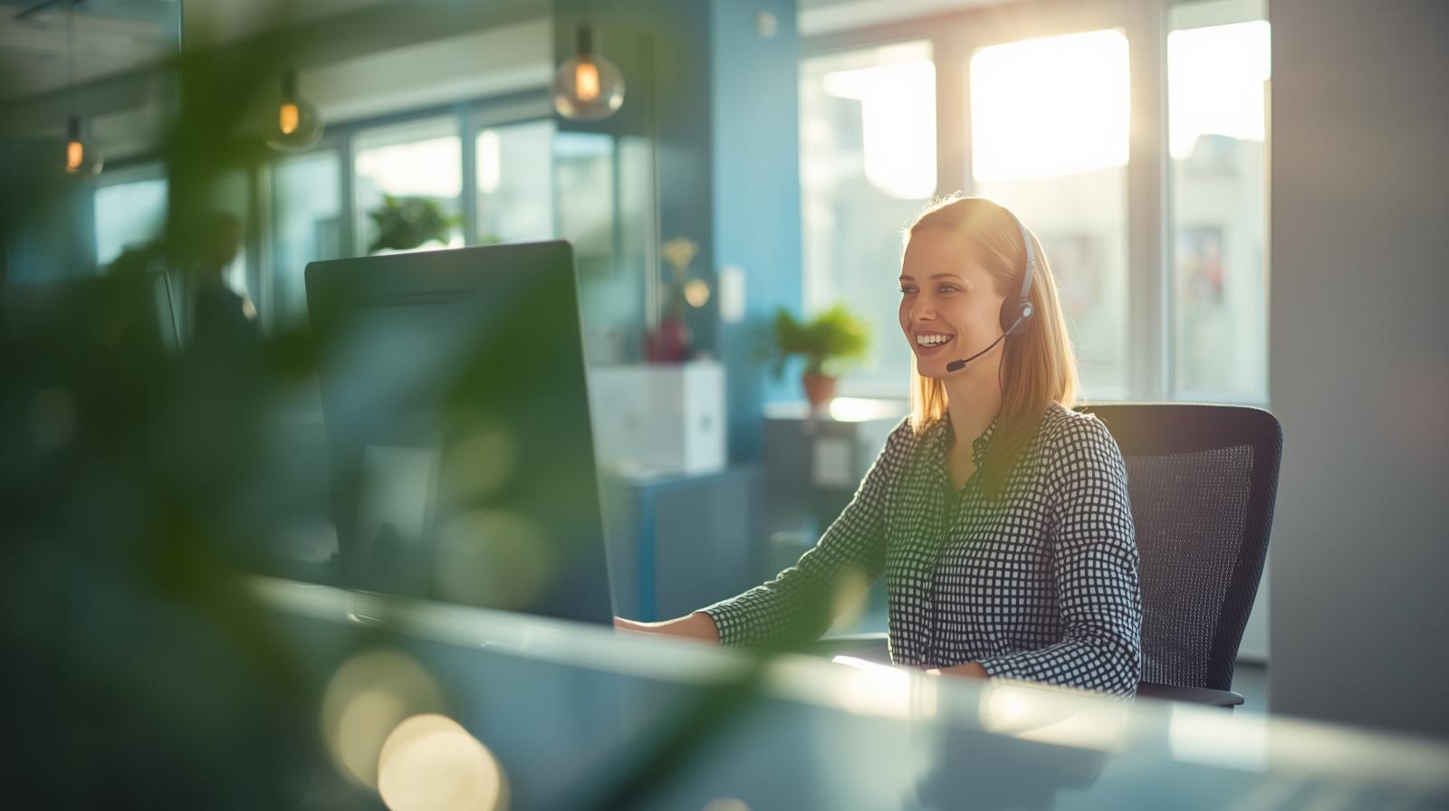 Professional interpreter providing communication services